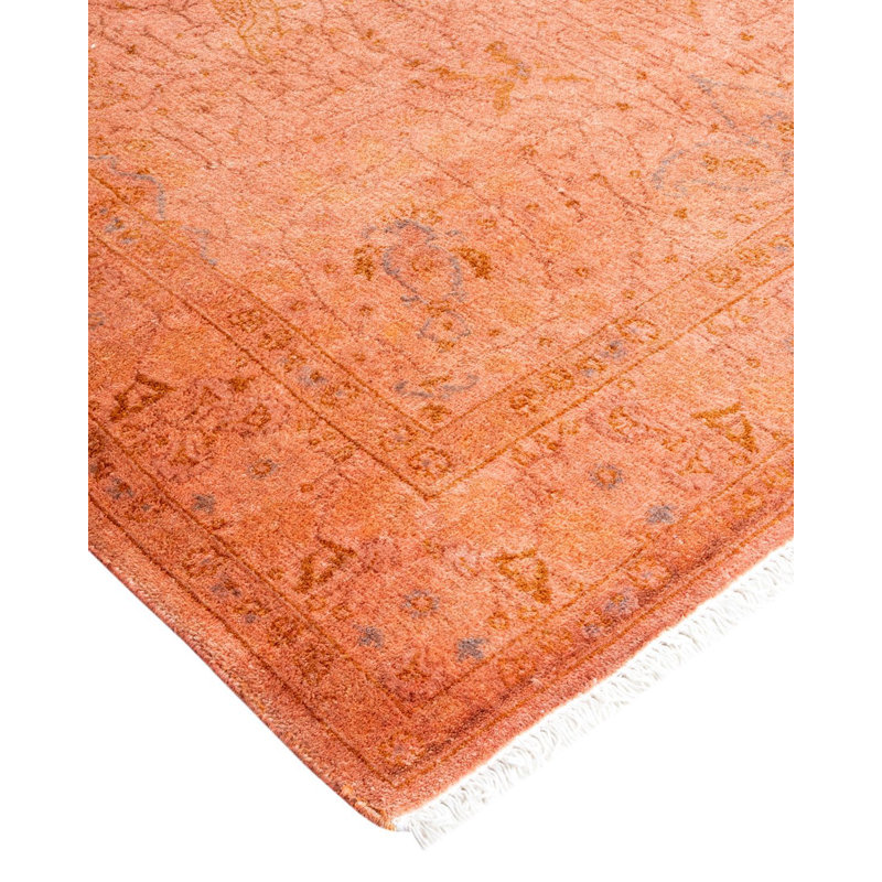 Fine Vibrance One-of-a-Kind 3' 2" X 5' 4" Hand Knotted Area Rug