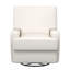 Fauteuil oscillant, inclinable et pivotant rembourré Abingdon-1315706157