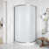 OVE Decors Breeze 40 in. Round Shower Kit w/ Frosted, Base