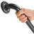 IMPEU 18-inch Textured Grab Bar for Bathtub and Shower, Oil Rubbed Bronze Finish, 1.5-Inch Diameter, Bathroom Saftey Hand Rail, 9-Hole 2.9" Threaded Flange, Wall-Mounted-125997441-125997442