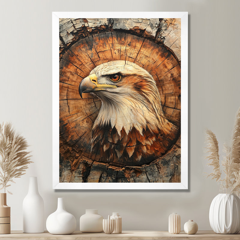 Impression sur toile Uptal - animaux, H 44 po x l 34 po, Picture Framed, Blanc