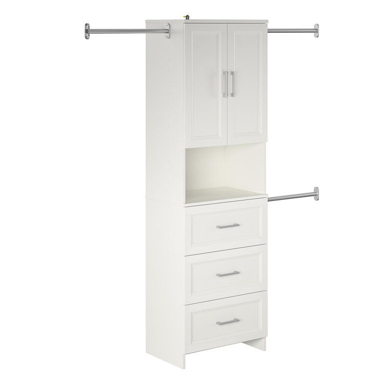 Lark Manor Akaylia 65.7'' - 95.7'' Closet System & Reviews