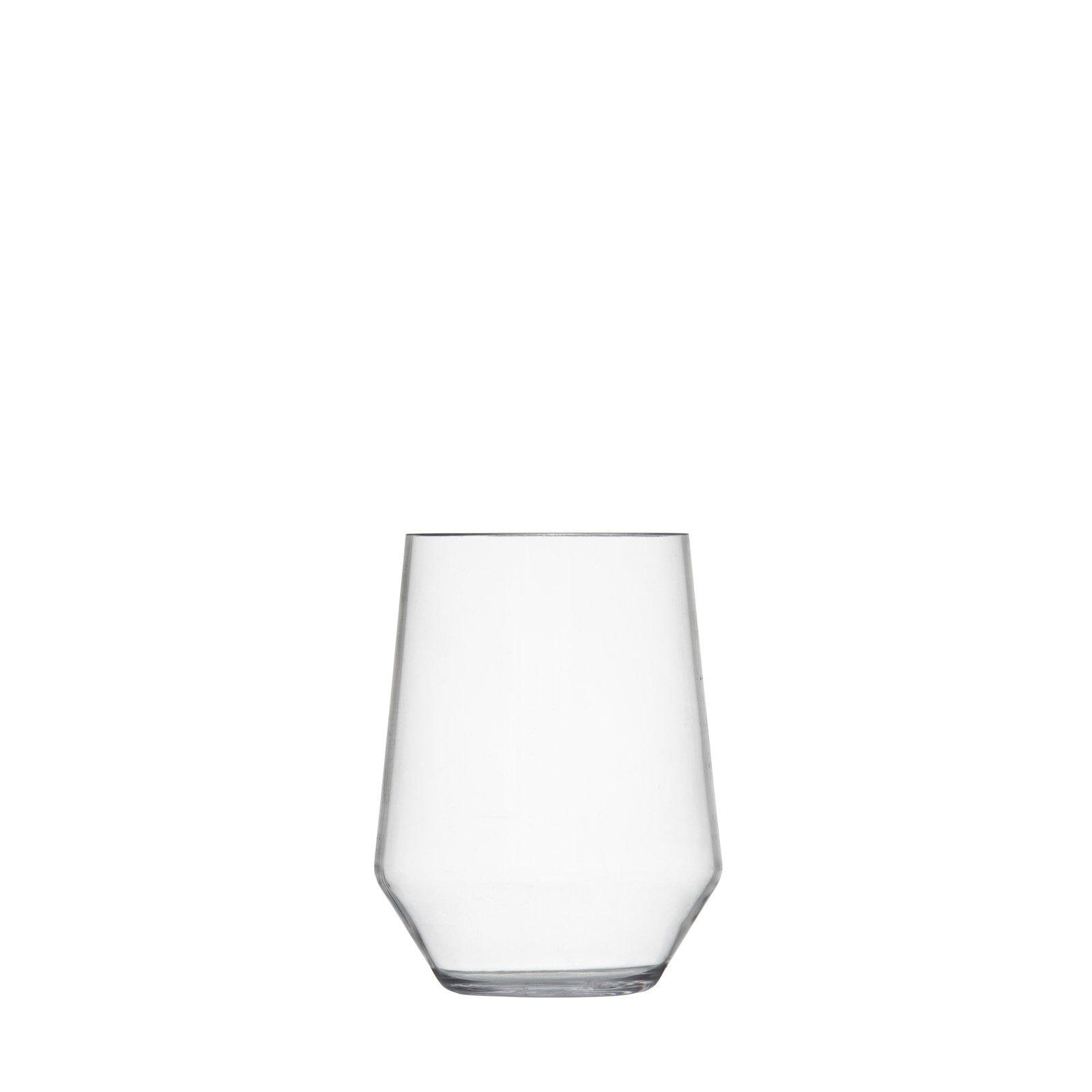 Sole Stemless Wine Glass, Clear, 19 oz.