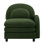 Canapé incurvé VF RSF Teddy avec coussin vert