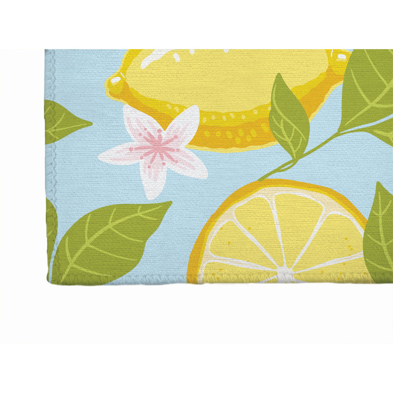 Lemons Outdoor Rug, Runner 2'6" x 8'