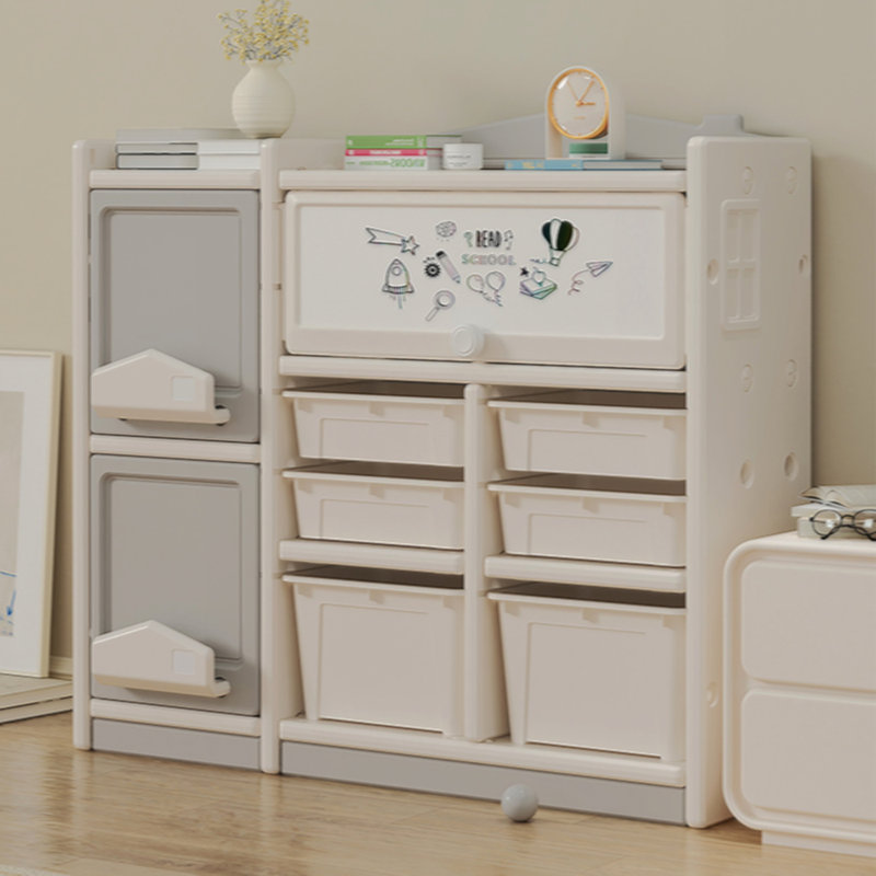 Armoire de rangement en plastique pour enfants