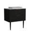 Meuble-lavabo rayé 30 po avec lavabo en céramique Elena-1609145517