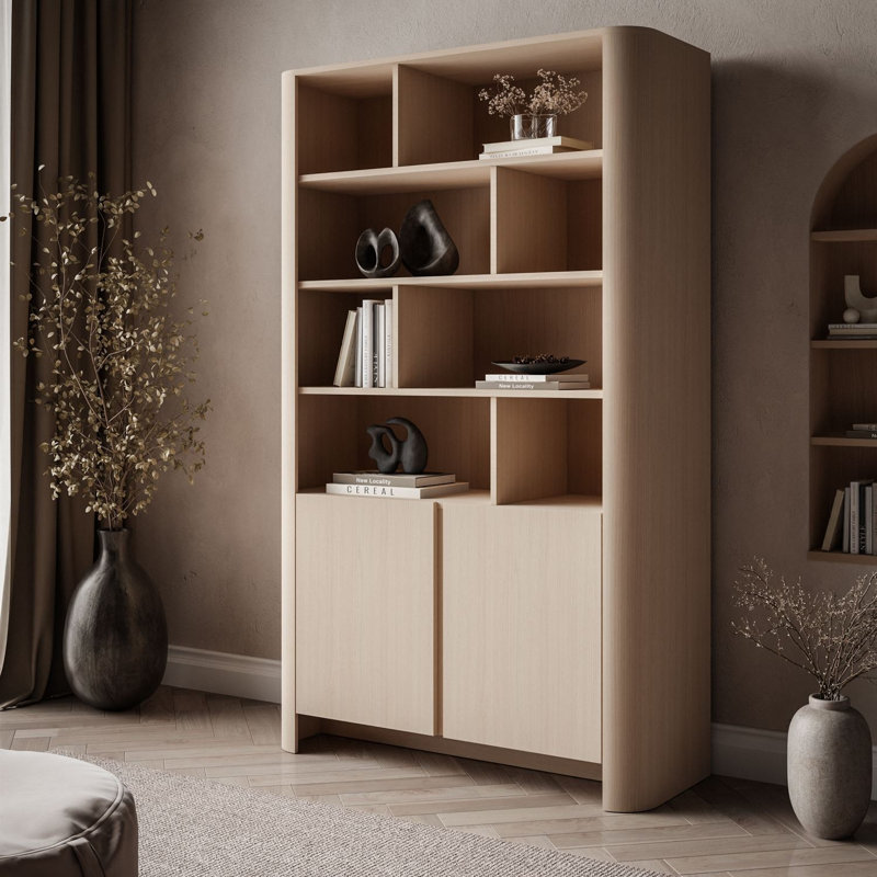 170cm H x 103cm W Bookcase, Vicenza Oak