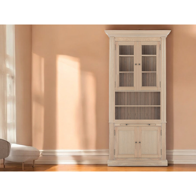 Zelma 609.6cm H x 254cm W Library Bookcase