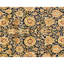 Hand Knotted Wool Area Rug in Blue And Cream