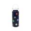 Stainless Steel Water Bottle With Sling, Spade Smiley