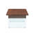 Multifunctional Lift Top Coffee Table - Grain Sticker-2054495220