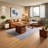Vintage Solid Wood Coffee Table-453262064