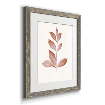 " Red Leaf I " Painting Print