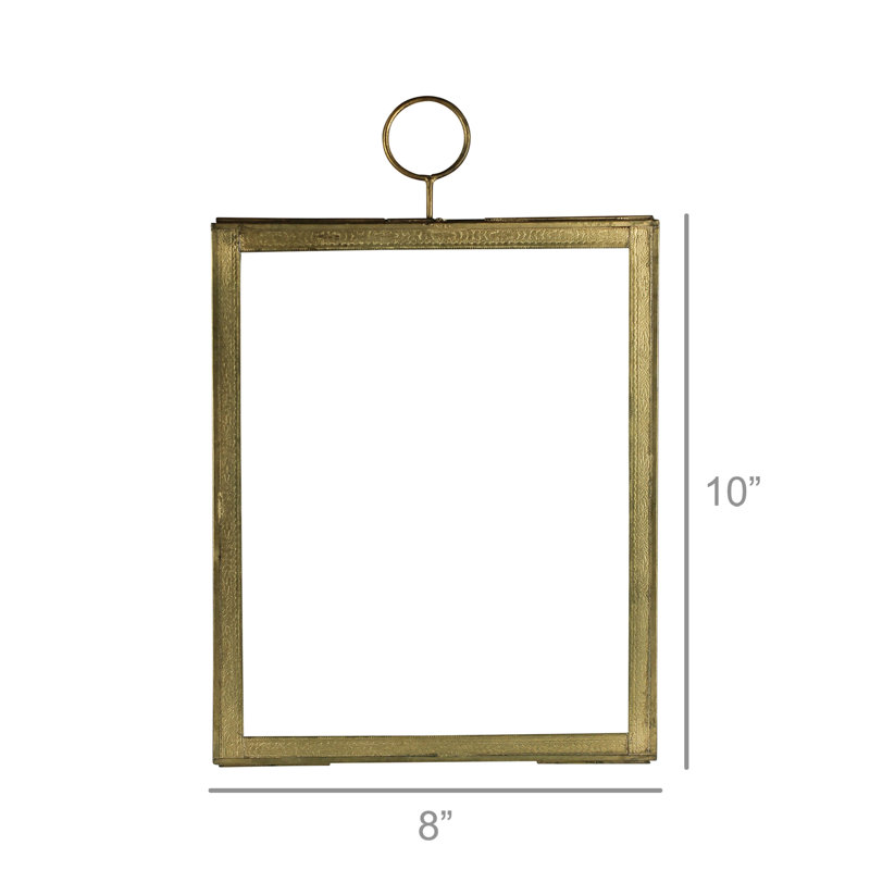 Cadre photo en laiton Pascarella, 10 po x 8 po