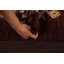 Tapis fabriqué à la main brun clair 3x4