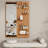 Rectangle Solid Wood Full Length Mirror-1802287639