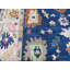 Tapis bleu marine unique de 8 pi 9 po x 12 pi