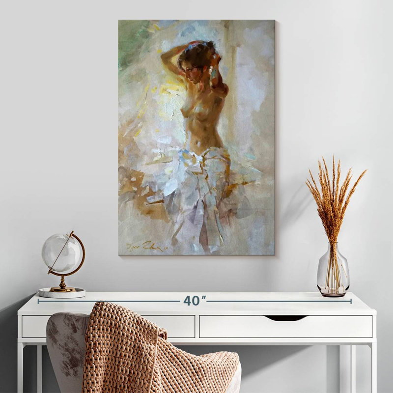 Leisha Model By The Window, 30" H x 20" W