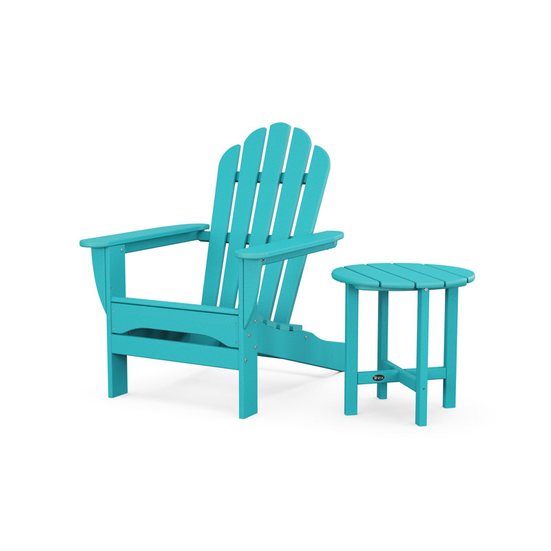 Chaise Adirondack avec table d'appoint Monterey Bay, Aruba