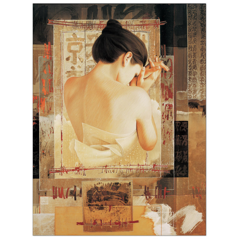 Derniers Frimas by Graux - Single Picture Frame Print on MDF