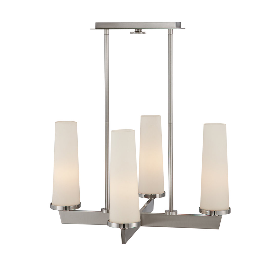 Austan 4 -Light Shaded Chandelier
