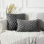 Ensemble de 2 housses de coussin décoratives 18 x 18-110974877