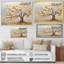 Minimalisme américain Basswood Tree IV - arbre, décoration murale-374806470-374806491
