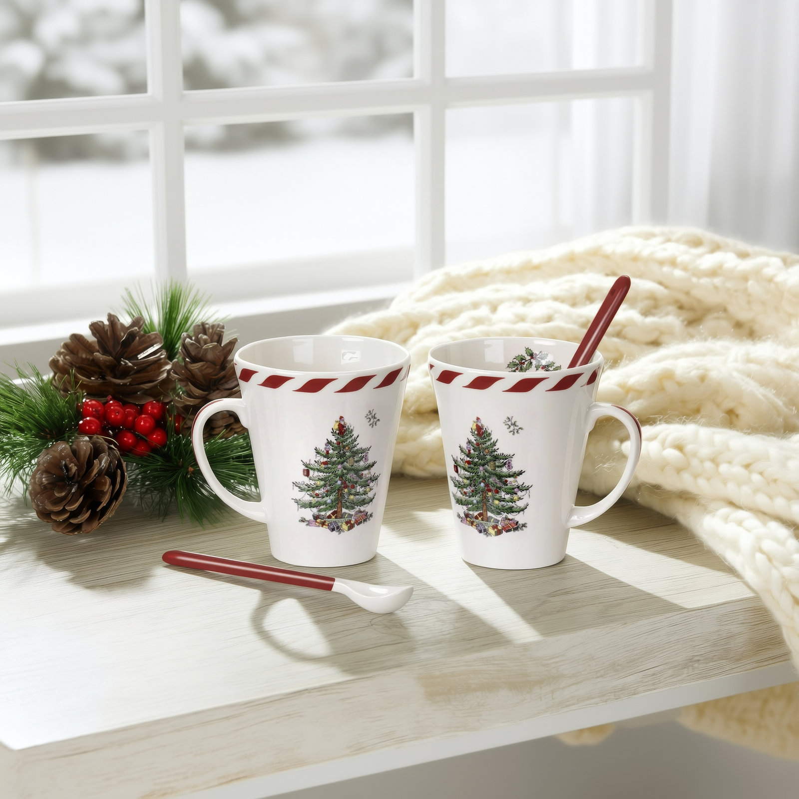 Christmas Tree Peppermint Mug