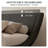 Bettejean Luxury Upholstered Sleigh Bed with Ergonomic Adjustable Faux Leather Headboard-2145724703-2145724701