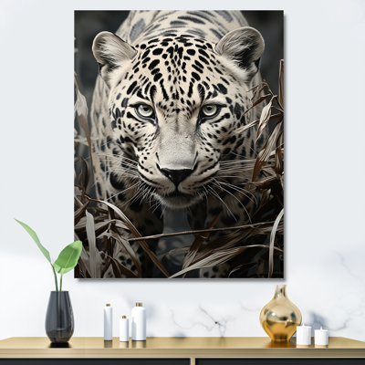 «Graceful Leopard Predators In The Wild», reproduction sur toile