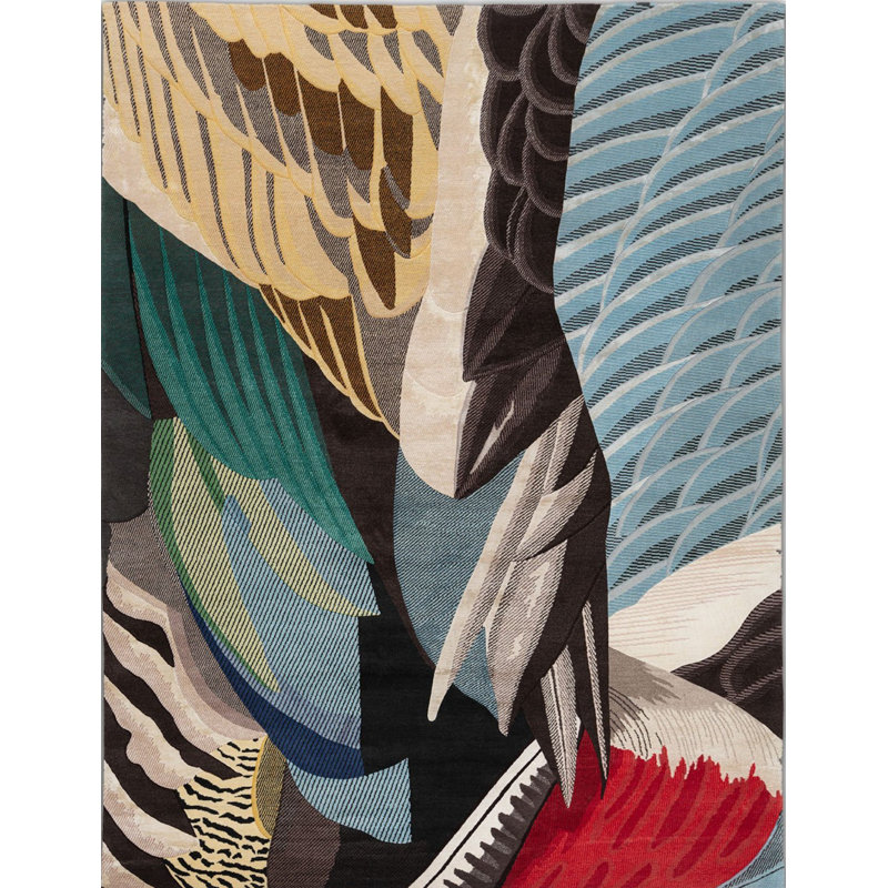 Tapis Shikita, Rectangle 5 pi 1 po x 7 pi 10 po