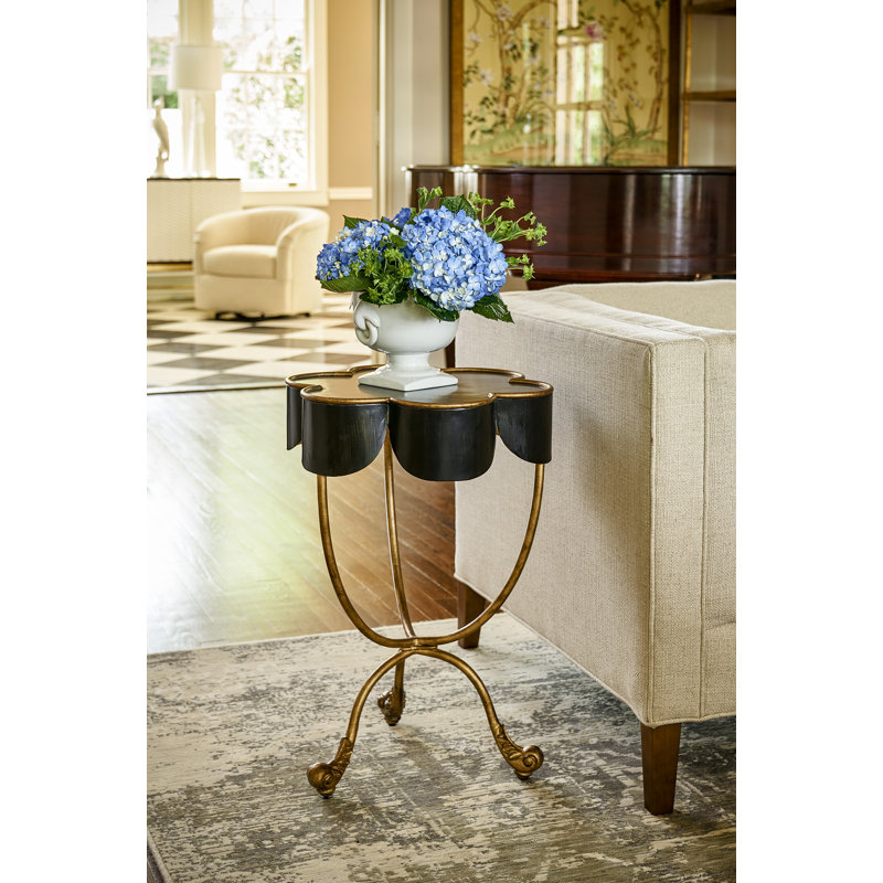Seville End Table, Gold