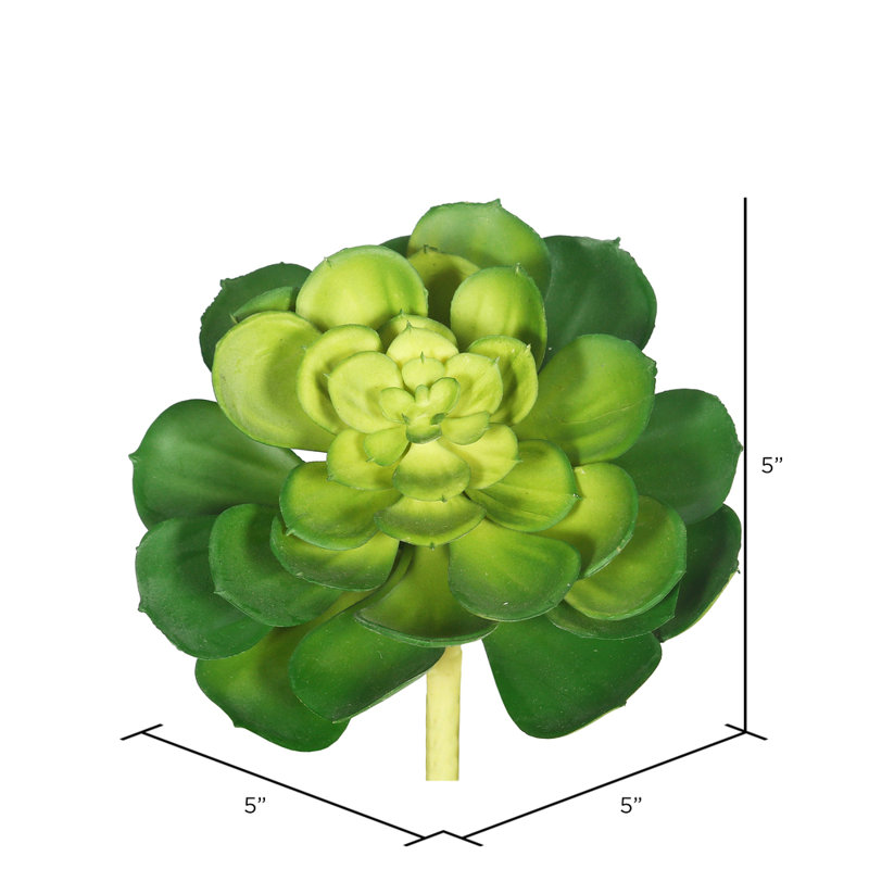 5'' Faux Succulent