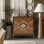 Armoire vintage améliorée l 30 "x H 31" x P 14 "Asante-982470077