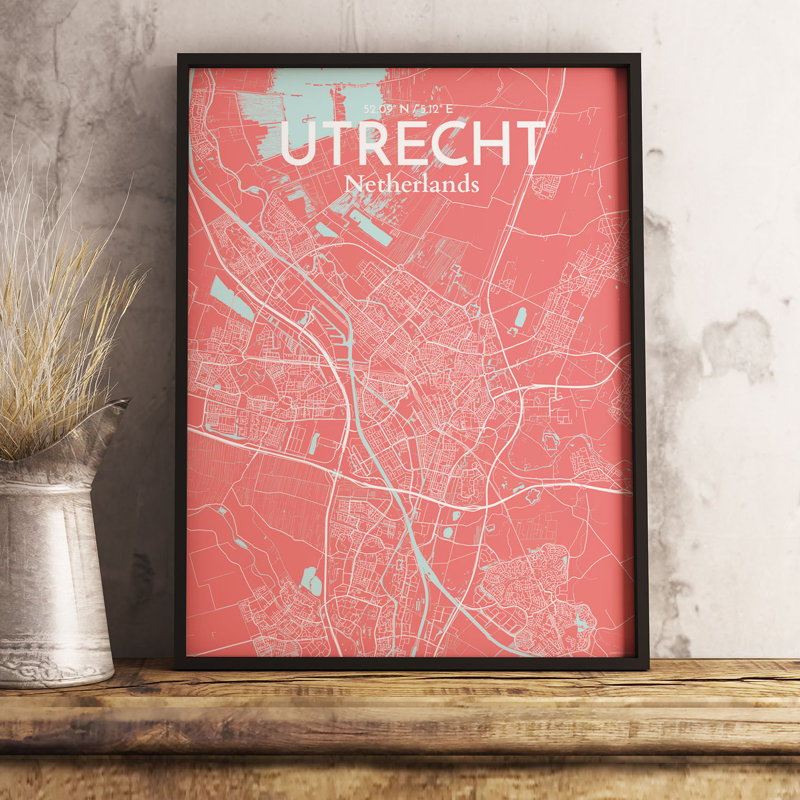 Utrecht - No Frame Print, 60.2 cm H x 27.9 cm W x 0.1 cm D