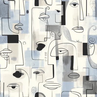 Papier peint moderne Mid Century