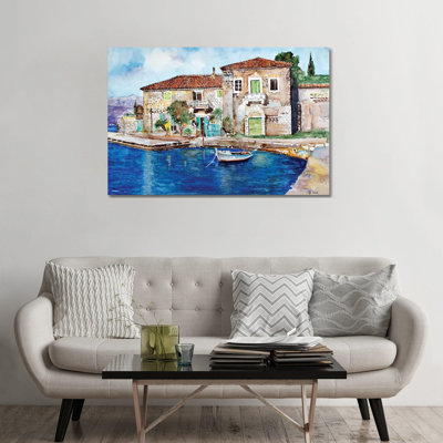 Méditerranée - reproduction d'art sur toile tendue