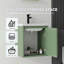 Meuble-lavabo suspendu de 50 cm (20 pouces), armoire murale en contreplaqué avec lavabo en céramique et portes à fermeture en douceur pour les petites salles de bain-1172499411