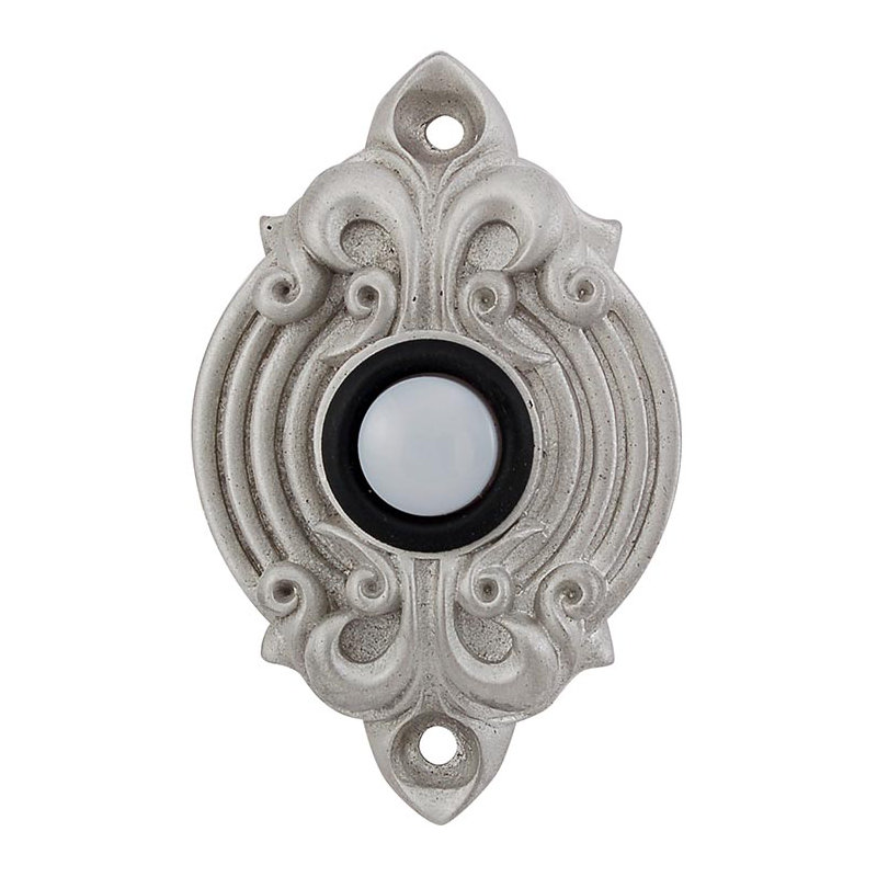 Bouton-poussoir Sforza, Nickel satiné