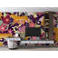 Papier peint imprimé floral mauve léopard-1170604058