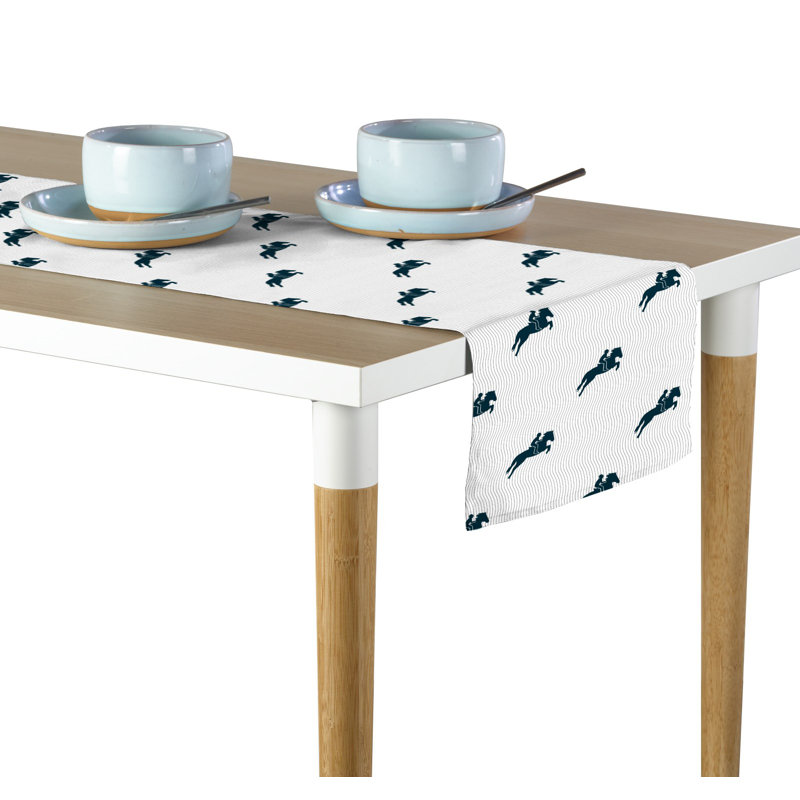 Mcclaskey Geometric Table Runner, 108" L x 14" W