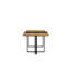 Ensemble de table de salle à manger 9 pièces 9 pièces, plateau de table fixe en grain de bois bicolore et triamine de grain de bois noir avec 8 chaises en velours beige, ensemble de table de cuisine moderne pour 8 personnes, idéal pour les réunions de famille-130140176