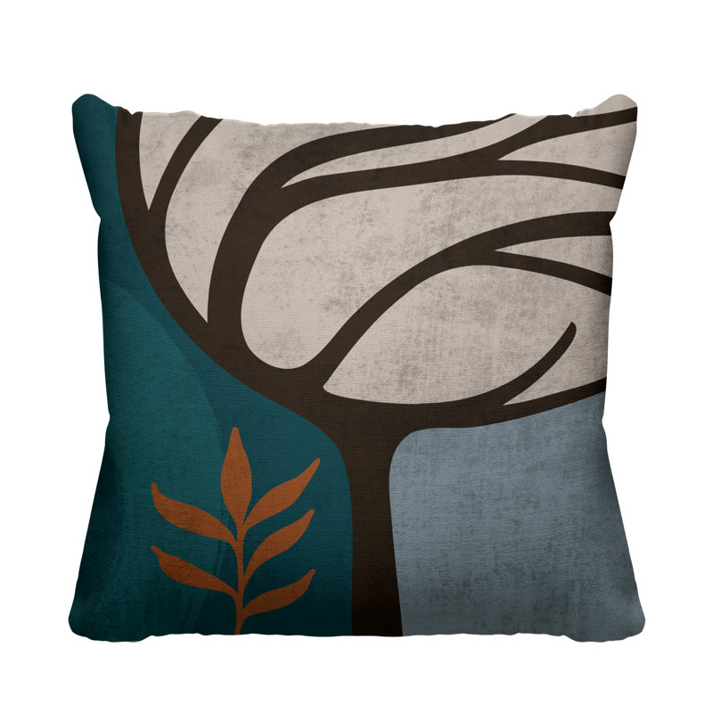 Housse de coussin d'extérieur carré Winston, Émeraude, 19 po x 19 po, Carré