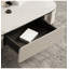Table basse multifonctionnelle en ardoise avec rangement