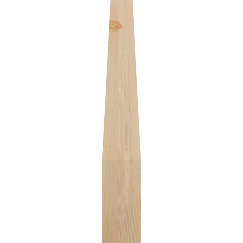 Genouillère Balboa, Sapin de Douglas, Lisse, H 28 po x l 3,5 po x P 22 po