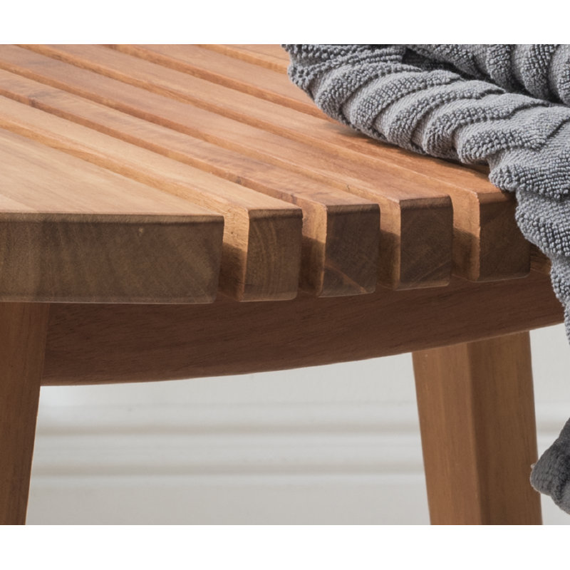 Alvan Solid Wood Accent Stool