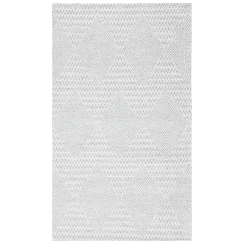 Tyishia Hand Loomed Performance Geometric Rug, Rectangle 3' x 5'