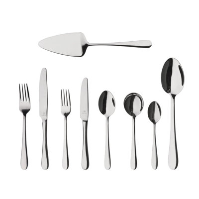 Grunwerg Windsor 60 Piece Cutlery Set, 18/0 Stainless Steel, Service for 8