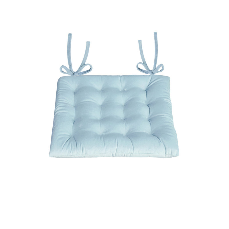 Coussin de siège d'intérieur, Bleu / gris